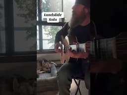 Landslide Guitar S￼olo Fleetwood Mac #acousticguitar #tabsstudio #fingerstyleguitar #landslide