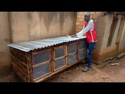 DIY Rabbit Cage. How To Make Rabbit Cage At Home.
