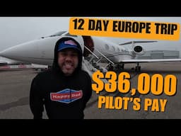 Getting paid $36000 for a 12 day vacation as a corporate pilot