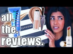 reviewing ALL the new Sephora makeup... *hits & misses* of 2025