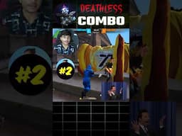 Deathless 💀 Character Combination for CS Rank 🔥🤫 Free Fire #shorts || FireEyes Gaming