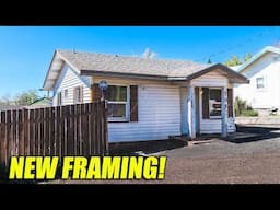 Fixing OLD Framing On My New House!