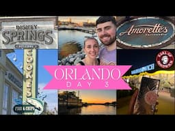 DISNEY SPRINGS VLOG | Cooke’s Fish & Chips & Earl of Sandwich | Orlando Day 3