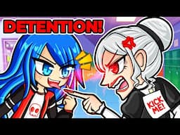 I GOT DETENTION AGAIN?! Bad Guys At School!