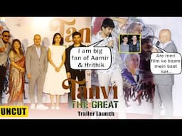 Anupam Kher tells fan to talk about his film as he spoke about Aamir Khan & Hrithik Roshan's movies