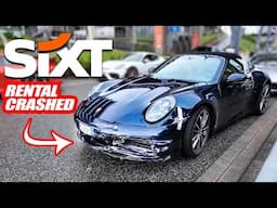 HE WRECKED HIS RENTAL PORSCHE ON THE NURBURGRING! | Adventure Drives Germany Part 1