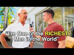 Asking Palm Beach Billionaires How They Got So RICH!