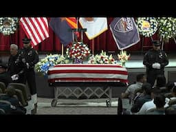 Memorial services honoring Apache Junction Officer Gabriel Facio