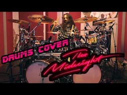 The Midnight - Good In Red - Drum Cover // SYNTHWAVE WITH ORGANIC DRUM // (Incl. Sound Talk & Demo)