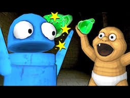 A BABY MONSTER STOLE OUR LOOT in REPO!
