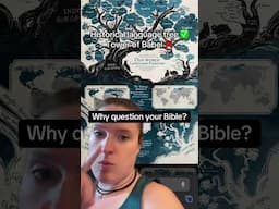 Why question your Bible?