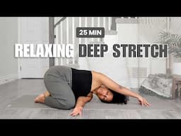 25 Min Yin Yoga Stretch for Stress Relief & Flexibility