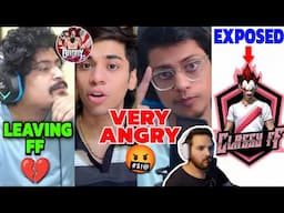 SHOCKING💔 - Gyan Gaming Leaving Free Fire? | Classy FF Reality🤬| Ug Ayush & X- Mania Got Very Angry