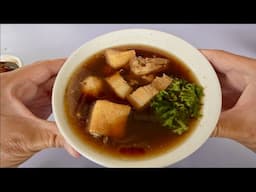 Really good MALAYSIAN-STYLE BAK KUT TEH at Old Airport Road Food Centre, Singapore!