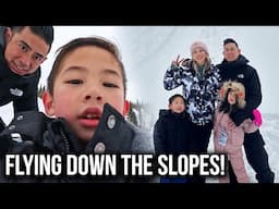 Enzo Vlogs Himself Tubing in Brian Head, Utah!