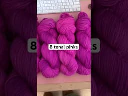Hand Dyed Yarn 🧶 & a Cozy Spring Cast On🌸 #handdyedyarn #yarn #raglan #knittingpattern