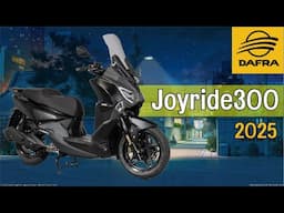 DAFRA JOYRIDE 300 - 2025 - TODOS OS DETALHES