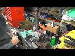 #107 1941-63 45 wl how to shim transmission rebuild shimming wla trike flathead harley tatro machine