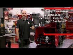 Spring Snowblower Maintenance Tips