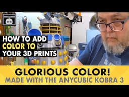 Epic Dalek multicolor 3D print: 38 hours in the making