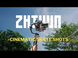 How to shoot super cool SKATE sequence丨Tips for begginers丨ZHIYUN WEEBILL 3E