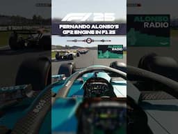 Fernando Alonso's GP2 Engine in the F1 25 Game! #shorts #f1 #f1shorts