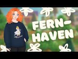 foresty waterscaping and decor! island's almost done :') 🌳| acnh live