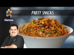 Party Snacks | All time favourite snacks | evening tea time home made munchies | Chef Venkatesh Bhat