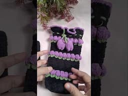 How to Crochet Tumbler Holder #crochet #crochetpattern