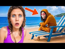 Creepy Stranger FOLLOWED Me To The BEACH!