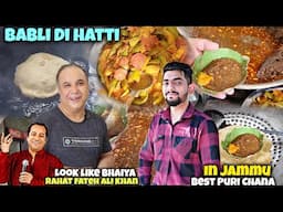 Babli di hatti || Best Chana Puri in jammu || Breakfast Point || Street food india ||
