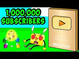 Among Us hit 1 million subscribers and unlocked the Gold Play Button!