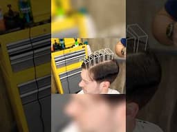 How to cut the TOP of MENS hair with SCISSORS!!! #barber