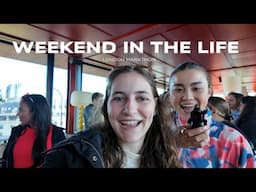 LONDON MARATHON VLOG | BTS of spectating + content creation