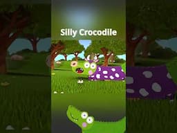 Purple Cow Goes Moo! #sillycrocodile #cartoonforkids #cow