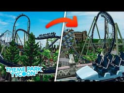 Riding The *BEST* Roller Coaster in Theme Park Tycoon 2! 😱