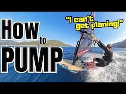 How to PUMP! #windsurfing #insta360x5