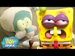 Kamp Koral | Os tombos mais malucos do Bob Esponja em Kamp Koral 🤕 | Compilado | Bob Esponja