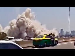Crazy Scenes From Bangkok - Myanmar Earthquake