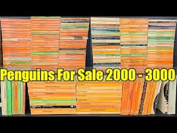 Beautiful - Vintage Penguin Books For Sale - Main Series 2000 to 3000 + A Few Extras