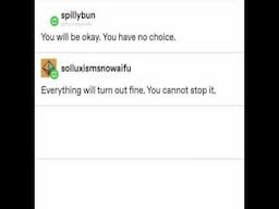 ominous positivity