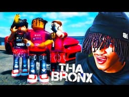 So I Joined a GANG in Roblox Tha Bronx 3...