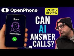 OpenPhone Business  Phone Software Review 2025 👉🏻 WITH AI VOICE AGENT SONA