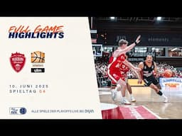 FIT/One Würzburg Baskets vs. Ratiopharm Ulm - Full Game Highlights - HF Spiel 4