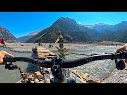 This is the best way to see Nepal | Mountain Biking Lower Mustang