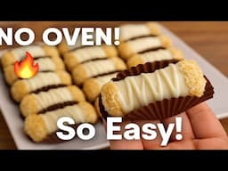 Quick and easy treat for your family , no Baking, no Butter, melts in your mouth! VERY EASY 😋