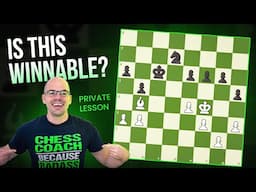 Private Lesson with Derek - Endgame technique