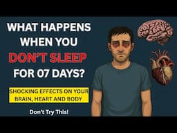 What Happens If You Don’t Sleep for 7 Days? | Shocking Effects on Brain, Heart & Body