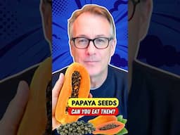 Stop tossing papaya seeds! They’re powerful 💪🏼🌱 #papayaseeds #health #medicaladvice