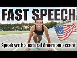 How to Speak Fast & Sound Natural – Copy My American Accent 🇺🇸